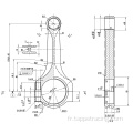 Bielle de connexion forgée pour Honda Acura Civic K20